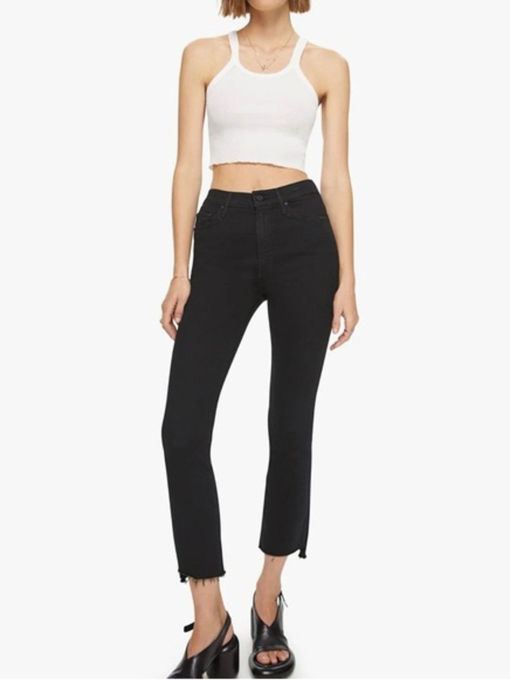 Mother Insider Step Fray Not Guilty Jeans 28